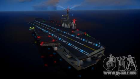 USS CVN-68 Nimitz (New Version) para GTA 4