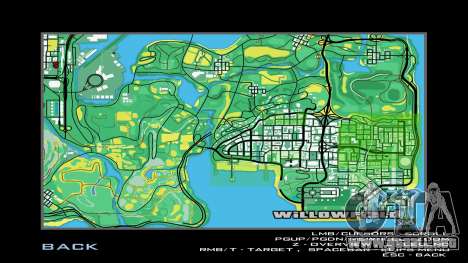Recolorer Map Sims Style para GTA San Andreas