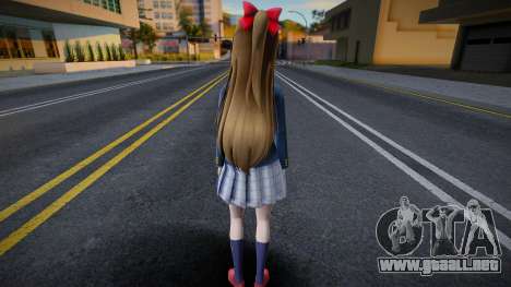 Love Live skin 8 para GTA San Andreas