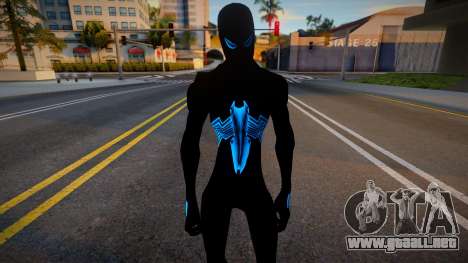 Spiderman Web Of Shadows - Black Blue Suit para GTA San Andreas