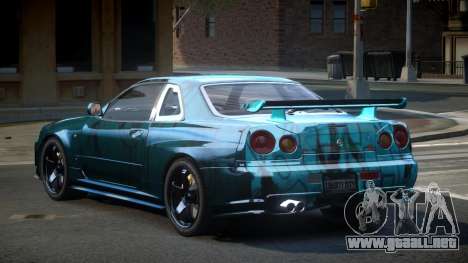 Nissan Skyline R34 ZR S5 para GTA 4