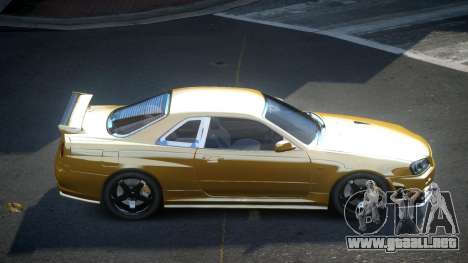 Nissan Skyline R34 ZR para GTA 4