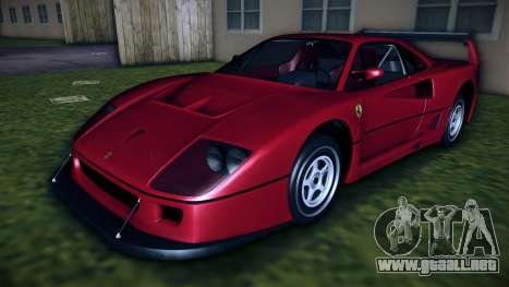 Ferrari F40 Competizione 1989 para GTA Vice City