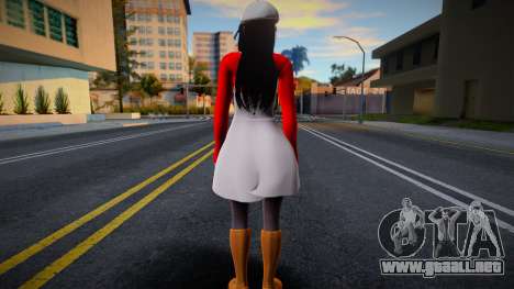 Monki Red Dress 1 para GTA San Andreas