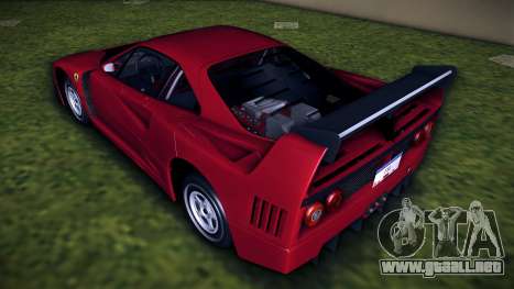 Ferrari F40 Competizione 1989 para GTA Vice City