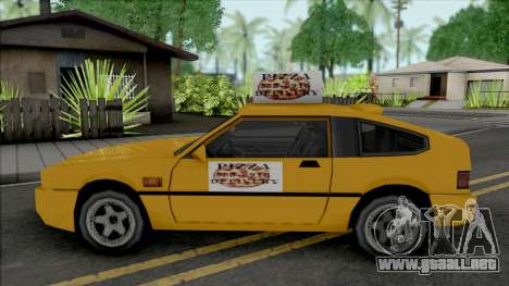 Pizza Delivery Car para GTA San Andreas
