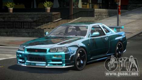 Nissan Skyline R34 ZR S5 para GTA 4