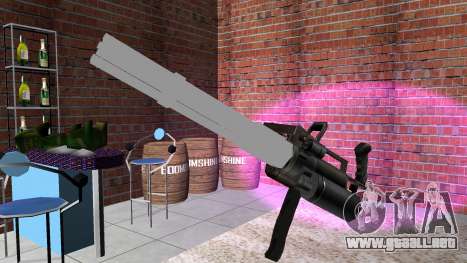 New minigun para GTA Vice City