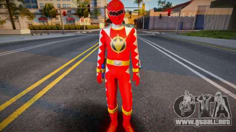 Red Ranger (Power Rangers Dino Thunder) para GTA San Andreas