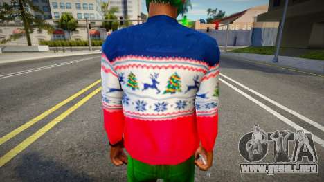 Suéter de Año Nuevo con ciervo para GTA San Andreas