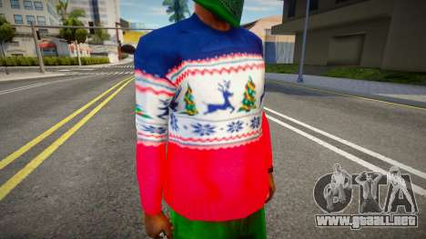 Suéter de Año Nuevo con ciervo para GTA San Andreas