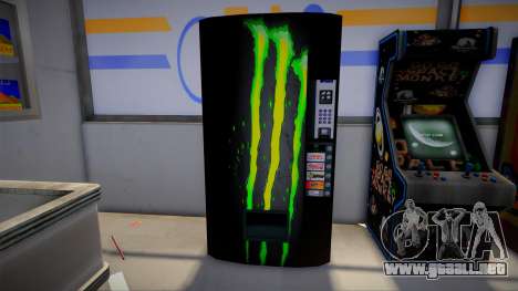 Monster Energy Vending Machine para GTA San Andreas