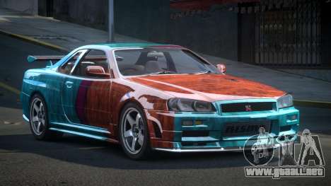 Nissan Skyline R34 ZR S1 para GTA 4