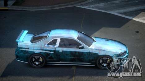 Nissan Skyline R34 ZR S5 para GTA 4