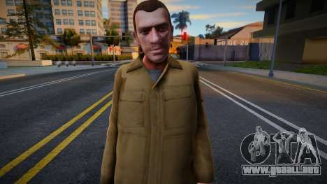 Niko Bellic Custom5 para GTA San Andreas