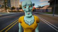 Handsome Squidward (SpongeBob Squarepants) para GTA San Andreas