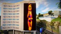 Toy Chica Billboard para GTA San Andreas