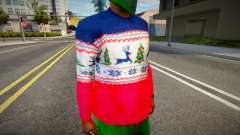 Suéter de Año Nuevo con ciervo para GTA San Andreas
