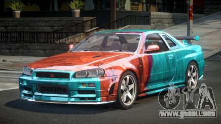 Nissan Skyline R34 ZR S1 para GTA 4