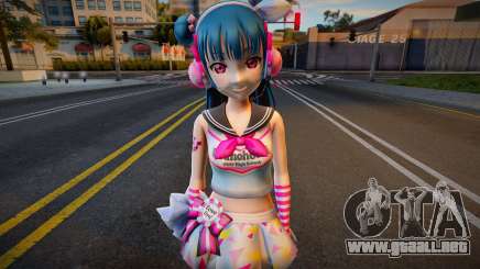 Love Live skin 3 para GTA San Andreas