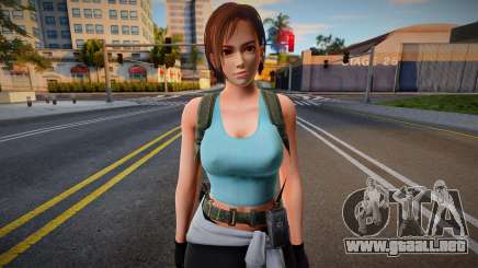 Jill Valentine (Kasumi) Resident Evil 3 para GTA San Andreas