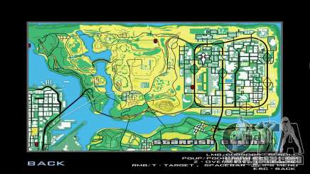 Recolorer Map Sims Style para GTA San Andreas