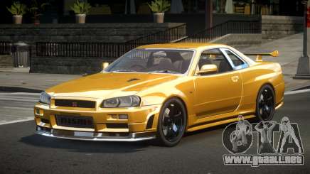 Nissan Skyline R34 ZR para GTA 4