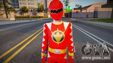 Red Ranger (Power Rangers Dino Thunder) para GTA San Andreas