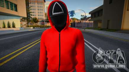 Male Random Guard N2 Squid Game para GTA San Andreas