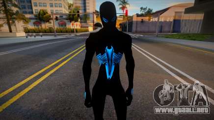 Spiderman Web Of Shadows - Black Blue Suit para GTA San Andreas
