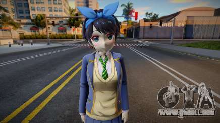 Sarashina Ruka (School Outfit) para GTA San Andreas