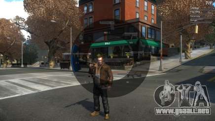 GTAV Weapon HUD (Next Gen Style) para GTA 4