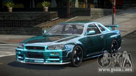 Nissan Skyline R34 ZR S5 para GTA 4