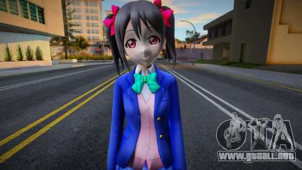 Love Live skin 23 para GTA San Andreas