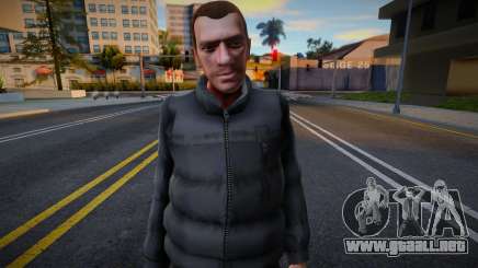 Niko Bellic Custom4 para GTA San Andreas