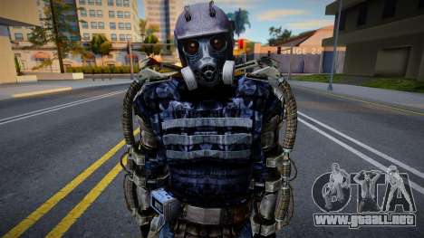 Mercenario en exoesqueleto HD de S.T.A.L.K.E.R Z para GTA San Andreas