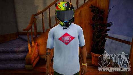 AGV GoPro v7 para GTA San Andreas