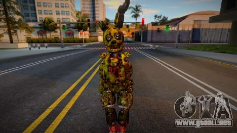 Springtrap FNAF AR para GTA San Andreas