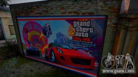 GTA Online Garage para GTA San Andreas