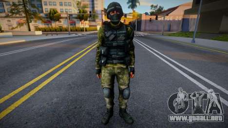 Disguise Soldier para GTA San Andreas