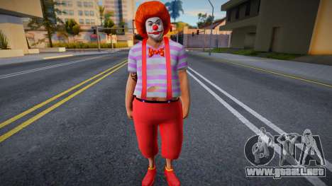 HD Wmoice (Clown) para GTA San Andreas