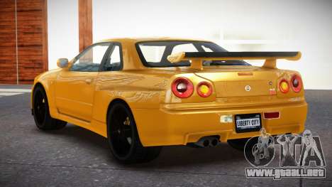 Nissan Skyline R34 Zq para GTA 4