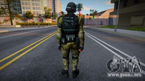 Disguise Soldier para GTA San Andreas