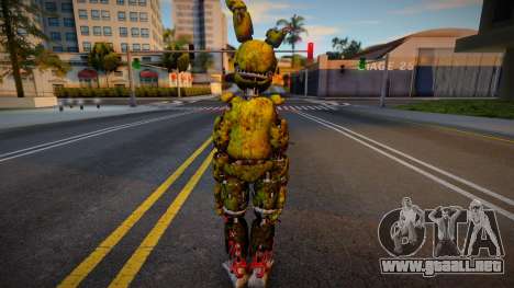 Springtrap FNAF AR para GTA San Andreas