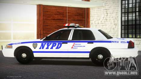 Ford Crown Victoria NYPD (ELS) para GTA 4