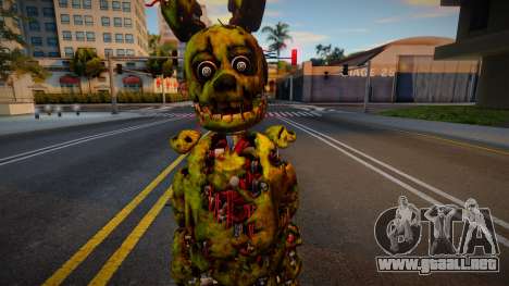 Springtrap FNAF AR para GTA San Andreas