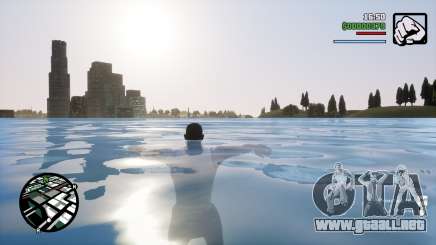 Ciudad inundada (cambio de nivel de agua) para GTA San Andreas Definitive Edition