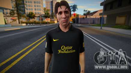Messi Barcelona Away KIT 2012 para GTA San Andreas