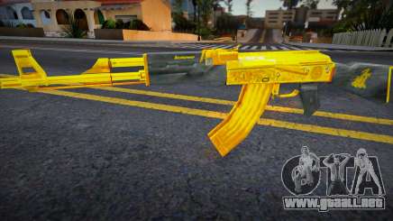 Gold AK-47 [CrossFire] para GTA San Andreas