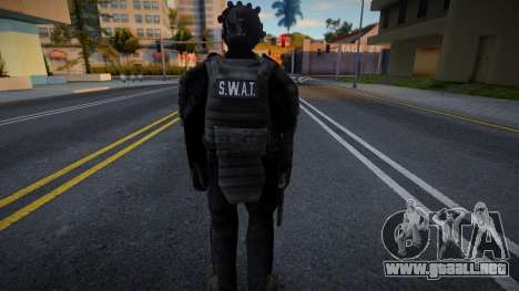 Nueva piel SWAT para GTA San Andreas